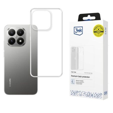 Silikoon 3mk Clear Case 1,2mm Xiaomi Xiaomi 15T (läbipaistev)