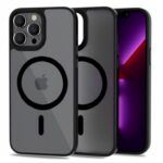 Ümbris Reach Matte MagSafe Apple iPhone 12/ 12 Pro (läbipaistev / must)