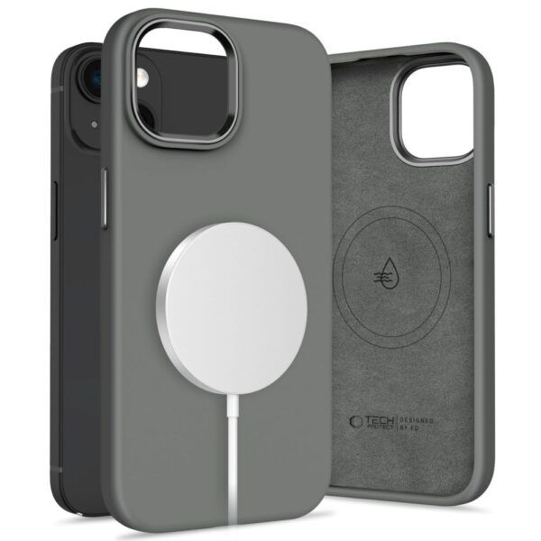 Ümbris Tech-Protect Silicone PUZ iPhone 15 (hall)