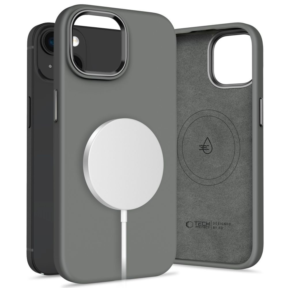 Ümbris Tech-Protect Silicone PUZ iPhone 15 (hall)