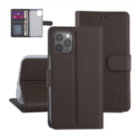 Ümbris kaanega Magnetic closure Iphone 12 Mini (pruun)