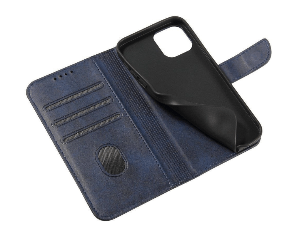 Ümbris kaanega Wallet Case Xiaomi Redmi Note 13 Pro 4G / Poco M6 Pro 4G (sinine)