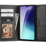 Ümbris kaanega Smart Magnetic Xiaomi Redmi 14C / Redmi A4 / Poco C75 (must)