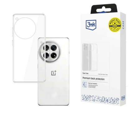 Silikoon 3MK Clear Case OnePlus 13 (läbipaistev)