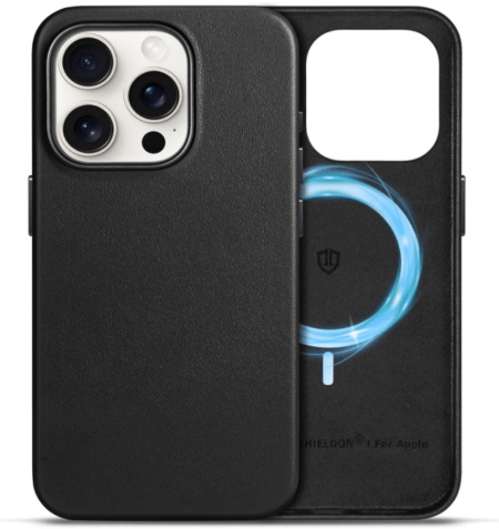 Ümbris Shieldon MagSafe iPhone 15 Pro (must)