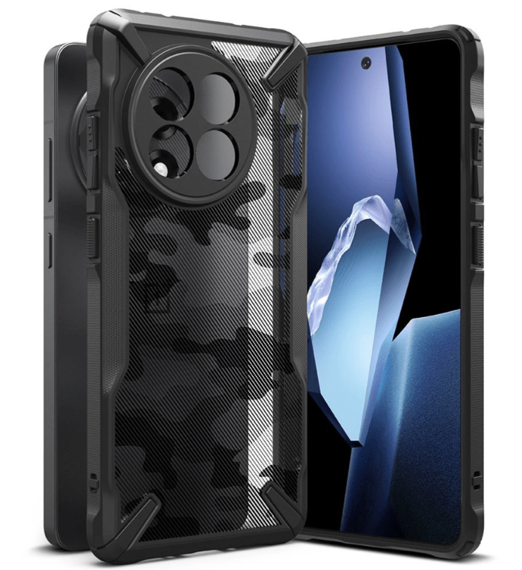 Ümbris Ringke Fusion Oneplus 13R (must/ Kamo)