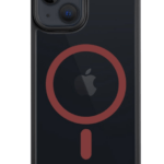 Ümbris Superstealth MagSafe iPhone 13 Pro (punane/must)