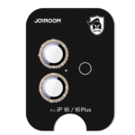 Kaitseklaas Joyroom JR-MSF0306 Rhinestones tagakaamerale iPhone 15 Pro / 15 Pro Max / 16 Pro / 16 Pro Max / 17 Pro / 17 Pro Max (pruun)