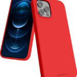 Mercury Silicone Case iPhone 16e (punane)