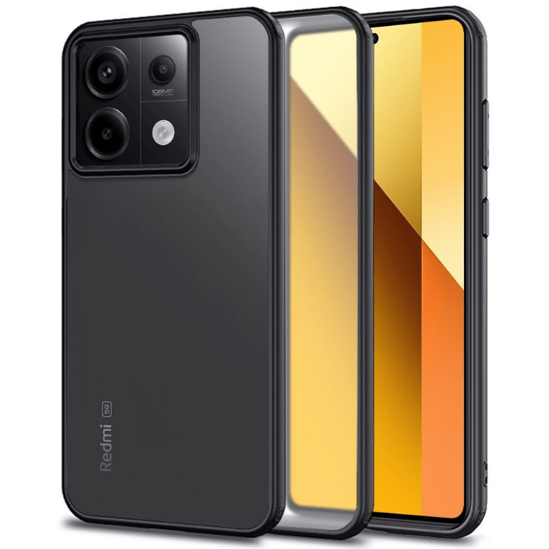 Ümbris Reach Matte Xiaomi Redmi Note 14 Pro 5G / Poco X7 (läbipaistev / must) Ümbris Reach Matte Xiaomi Redmi Note 14 Pro 5G / Poco X7 (läbipaistev / must)
