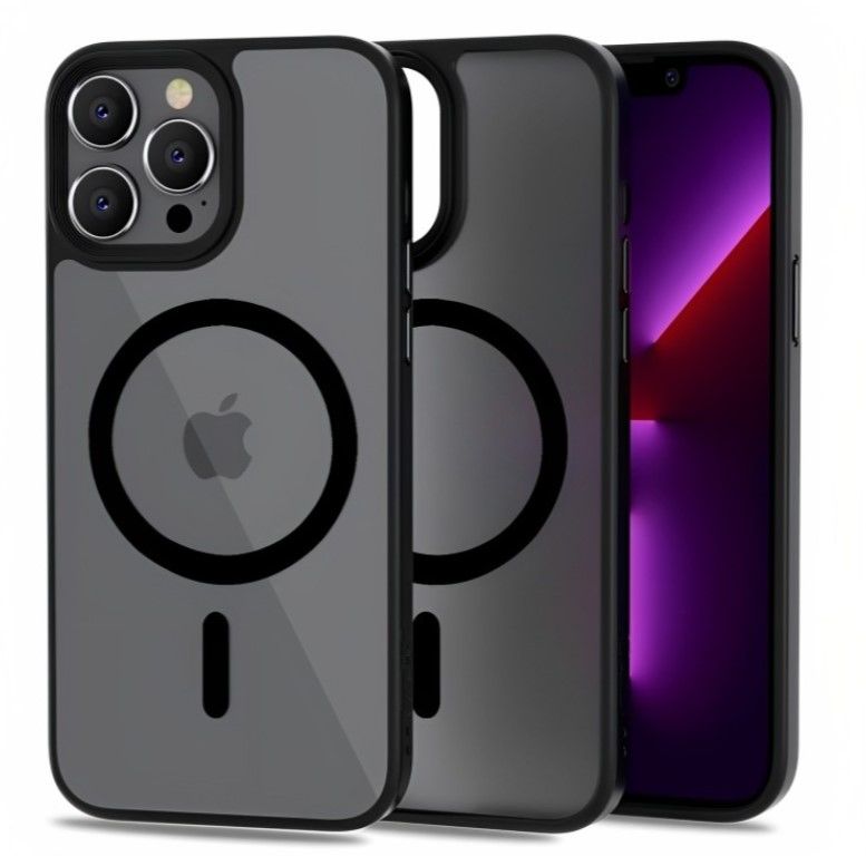 Ümbris Reach Matte MagSafe Apple iPhone 14 (must) Ümbris Reach Matte MagSafe Apple iPhone 14 (must)