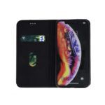 Ümbris kaanega Smart Senso Xiaomi Redmi Note 12 Pro 5G / Poco X5 Pro 5G (must)