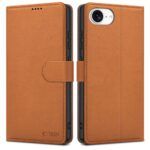 Ümbris Tech-Protect Wallet iPhone 16e (pruun)