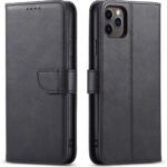Ümbris kaanega Wallet Case Samsung A8 2018 (must)