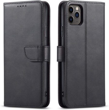 Ümbris kaanega Wallet Case Samsung A8 2018 (must)