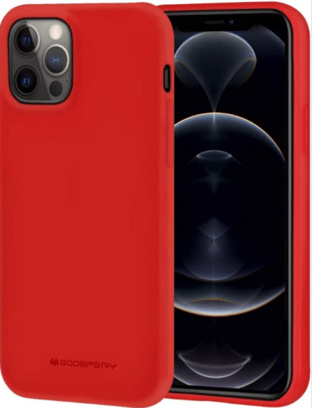 Mercury Silicone Case Samsung A22 4G (punane)