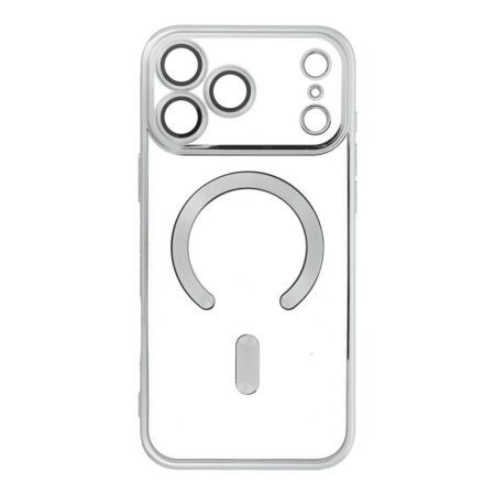 Ümbris MagSafe Electro Mag iPhone 17 Pro Max (läbipaistev / hõbe)