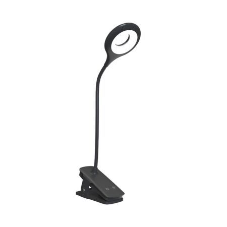 Lugemislamp Wozinsky Mini juhtmevaba klambriga + USB-C kaabel (must)