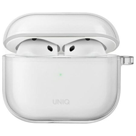 Ümbris Uniq Glase Apple AirPods 4 (läbipaistev)