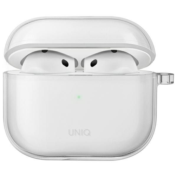 Ümbris Uniq Glase Apple AirPods 4 (läbipaistev)