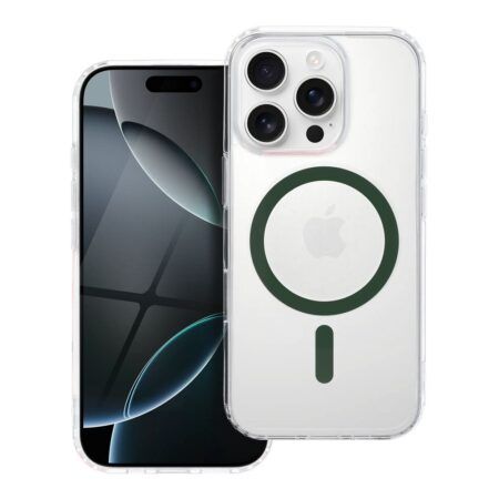 Ümbris Drop Glue Colorful MagSafe iPhone 13 Pro (läbipaistev/tumeroheline)