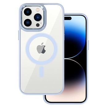 Ümbris Tel Protect Clear MagSafe Apple iPhone 11 (läbipaistev/helesinine)