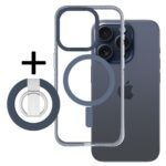 Ümbris AmazingThing Titan Pro Grip Ring Magsafe Apple iPhone 15 Pro (tumesinine)