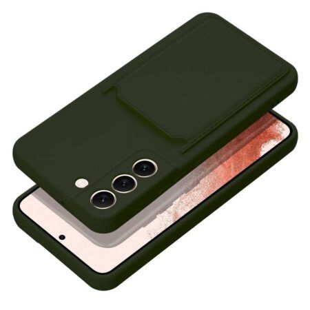 Silikoon CARD Case Samsung A35 5G (roheline)
