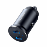 Autolaadija Joyroom CCN06 2xType-C 30W (must)