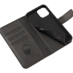 Ümbris kaanega Wallet Case iPhone 15 Pro (must)