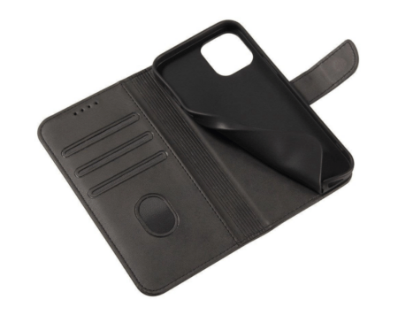 Ümbris kaanega Wallet Case iPhone 15 Pro (must)