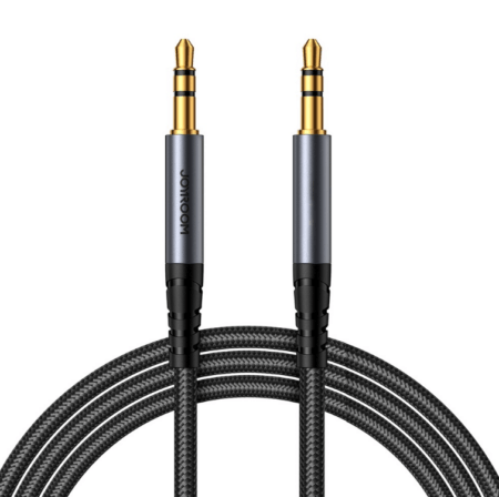 Helikaabel Joyroom SY-A08 3,5mm / 3,5mm (1.2m / must)