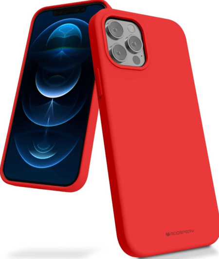 Silikoon "Mercury Silicone" Samsung G991 S21 5G (punane)