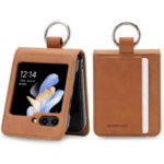 Clear Ümbris Mercury Basic Diary Samsung F741 Z Flip 6 (pruun)
