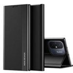 Ümbris kaanega Sleep Case Pro Xiaomi Redmi Note 12 Pro/ Poco X5 Pro 5G (must)