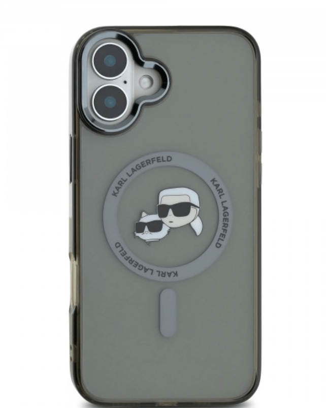 Karl Lagerfeld ümbris Magsafe KLHMP16SHLSKCK iPhone 16 (must) Karl Lagerfeld ümbris Magsafe KLHMP16SHLSKCK iPhone 16 (must)