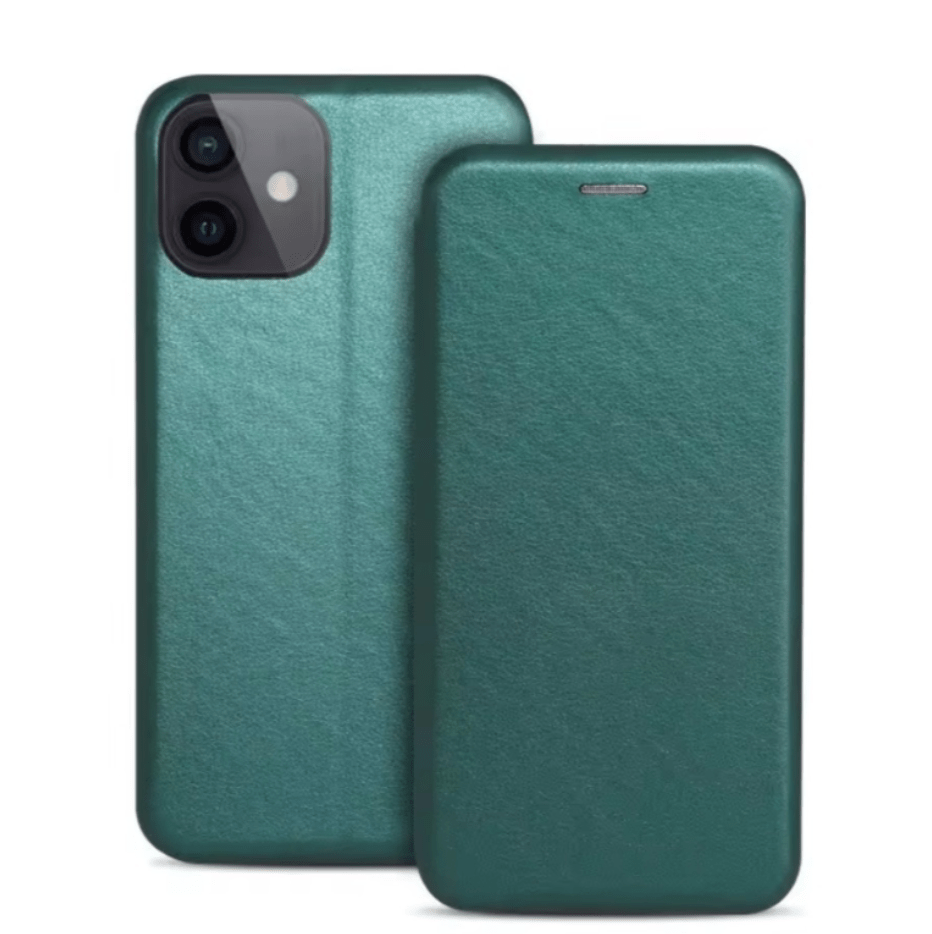 Ümbris kaanega Book Elegance Xiaomi Redmi Note 14 Pro Plus 5G (tumeroheline)