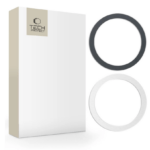 Tech-Protect MagMat magnet kleebised telefonile 2tk (hõbe / must)