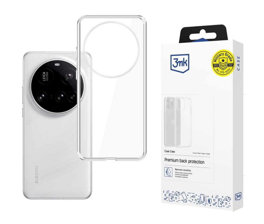 Silikoon 3MK Clear Case Xiaomi 15 Ultra (läbipaistev)