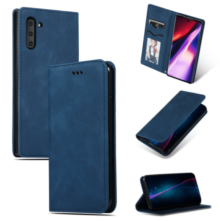 Ümbris kaanega "Business Style" Xiaomi Redmi Note 14 Pro 4G (sinine)
