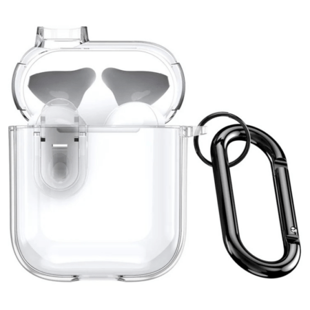 Kaitseümbris Dux Ducis PECL Apple Airpods 1/ 2 (läbipaistev)