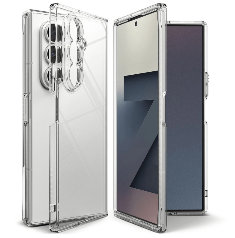 Ümbris Ringke Fusion Samsung Galaxy Z Fold 7 (läbipaistev)