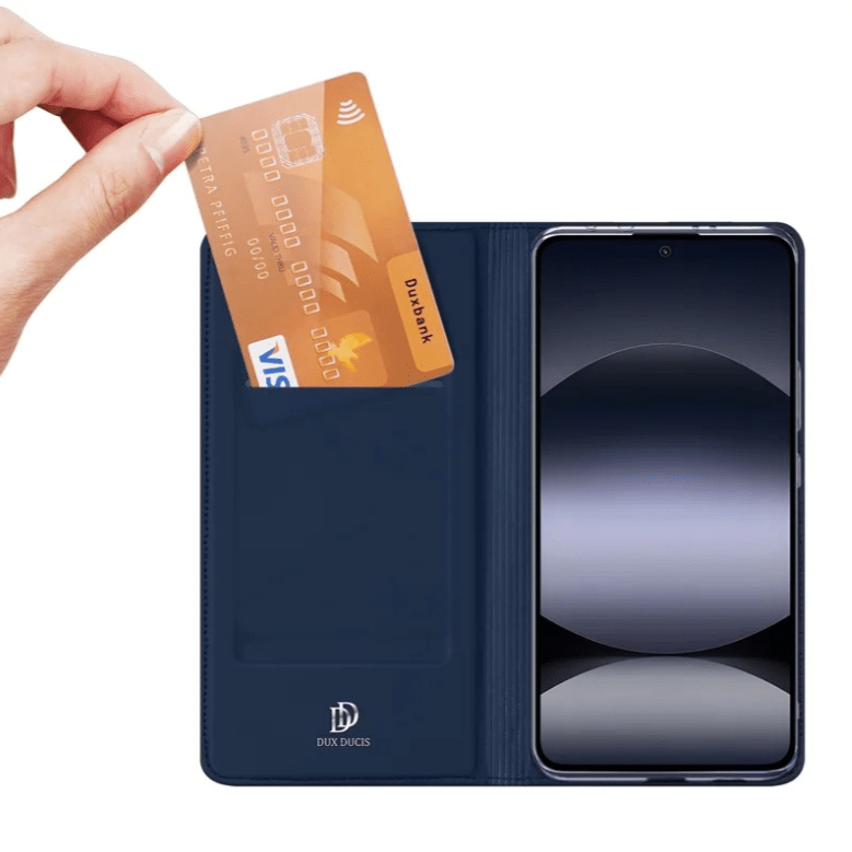 Ümbris kaanega Dux Ducis Skin Pro Xiaomi Redmi Note 14 4G (tumesinine) Ümbris kaanega Dux Ducis Skin Pro Xiaomi Redmi Note 14 4G (tumesinine)