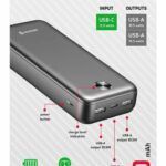 Akupank Swissten Worx Pro 20000mAh (must)