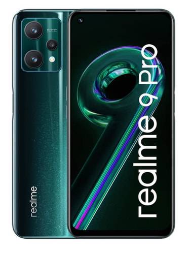 Telefon Realme 9 Pro, 8/128, must (uus, garantii 1a.)