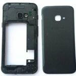 Varuosa Samsung Xcover 4 keskmine korpus ja tagakaan (must)