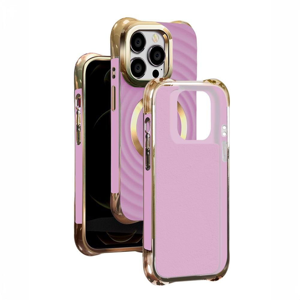 Ümbris Circle Glam Mag iPhone 15 Pro 6,1" (lilla) Ümbris Circle Glam Mag iPhone 15 Pro 6,1" (lilla)