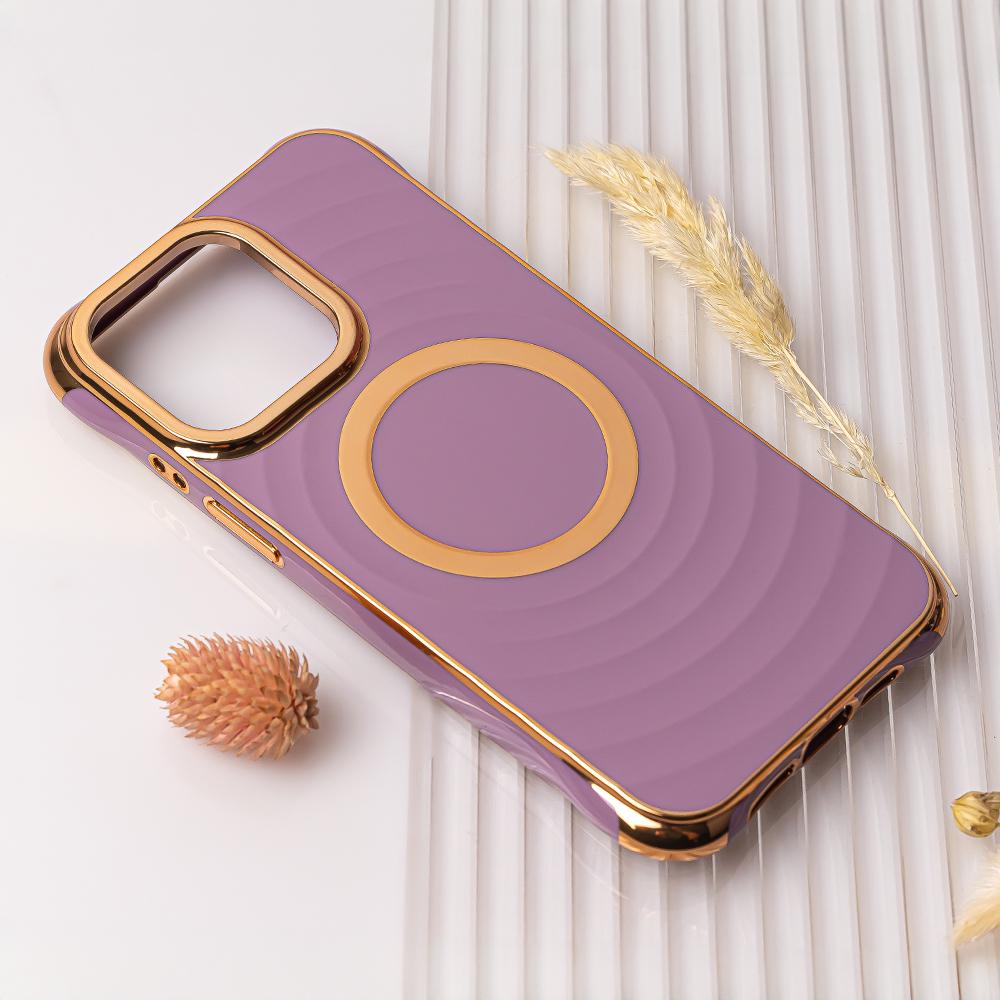 Ümbris Circle Glam Mag iPhone 15 Pro 6,1" (lilla) Ümbris Circle Glam Mag iPhone 15 Pro 6,1" (lilla)