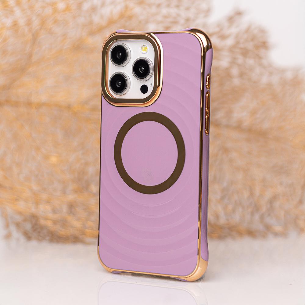 Ümbris Circle Glam Mag iPhone 15 Pro 6,1" (lilla) Ümbris Circle Glam Mag iPhone 15 Pro 6,1" (lilla)