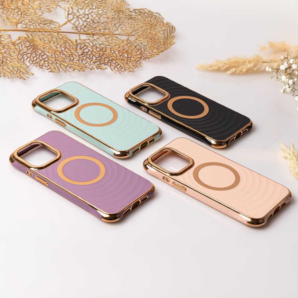 Ümbris Circle Glam Mag iPhone 15 Pro 6,1" (lilla) Ümbris Circle Glam Mag iPhone 15 Pro 6,1" (lilla)